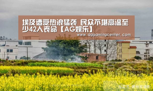 埃及遭受热浪猛袭 民众不堪高温至少42人丧命【AG娱乐】(图4) AG体育